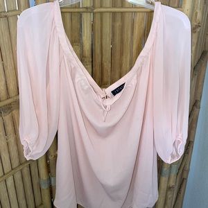 Blush pink shirt